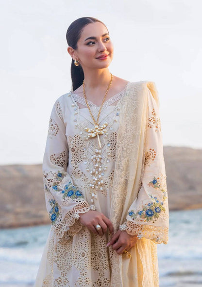 Elaf Premium | Hai Kuch Festive Lawn 24 | EHK-03B Ayra - Pakistani Designer Dress - by Elaf Premium | Type: Luxury - 100% Original at Saira Sultan