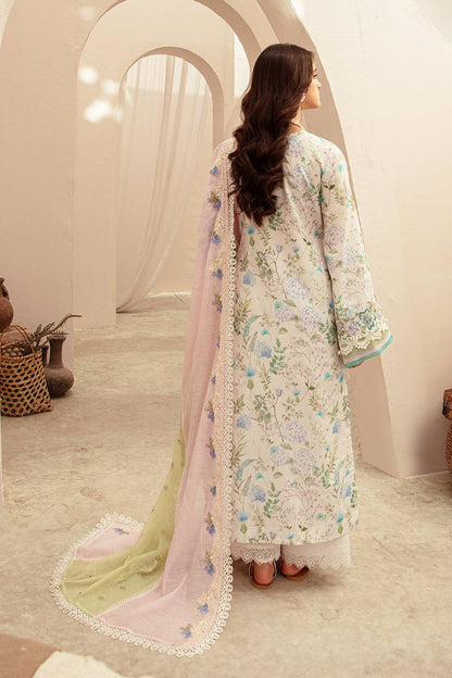 AJR Couture | Alif Affordable Lawn 24 | GLEAM - Pakistani Designer Dress - by AJR Couture | Type: Luxury - 100% Original at Saira Sultan