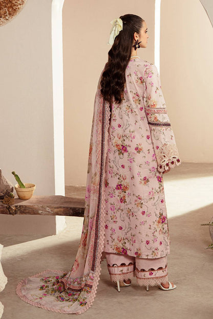 AJR Couture | Alif Affordable Lawn 24 | ROSELLA - Pakistani Designer Dress - by AJR Couture | Type: Luxury - 100% Original at Saira Sultan