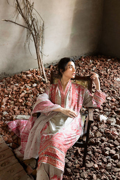 Sobia Nazir | Fall Edit 24 | DESIGN 5A FALL EDIT 2024 UNSTITCHED - Pakistani Designer Dress - by Sobia Nazir | Type: Luxury - 100% Original at Saira Sultan