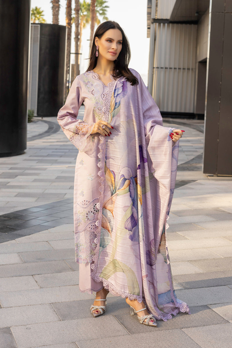 Rangrasiya | Carnation Summer Edit 25 | Amelia XL Lilac Lawn