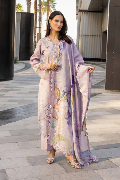 Rangrasiya | Carnation Summer Edit 25 | Amelia XL Lilac Lawn