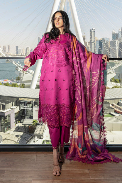 Rangrasiya | Carnation Summer Edit 25 | Mahra XL Magenta Lawn