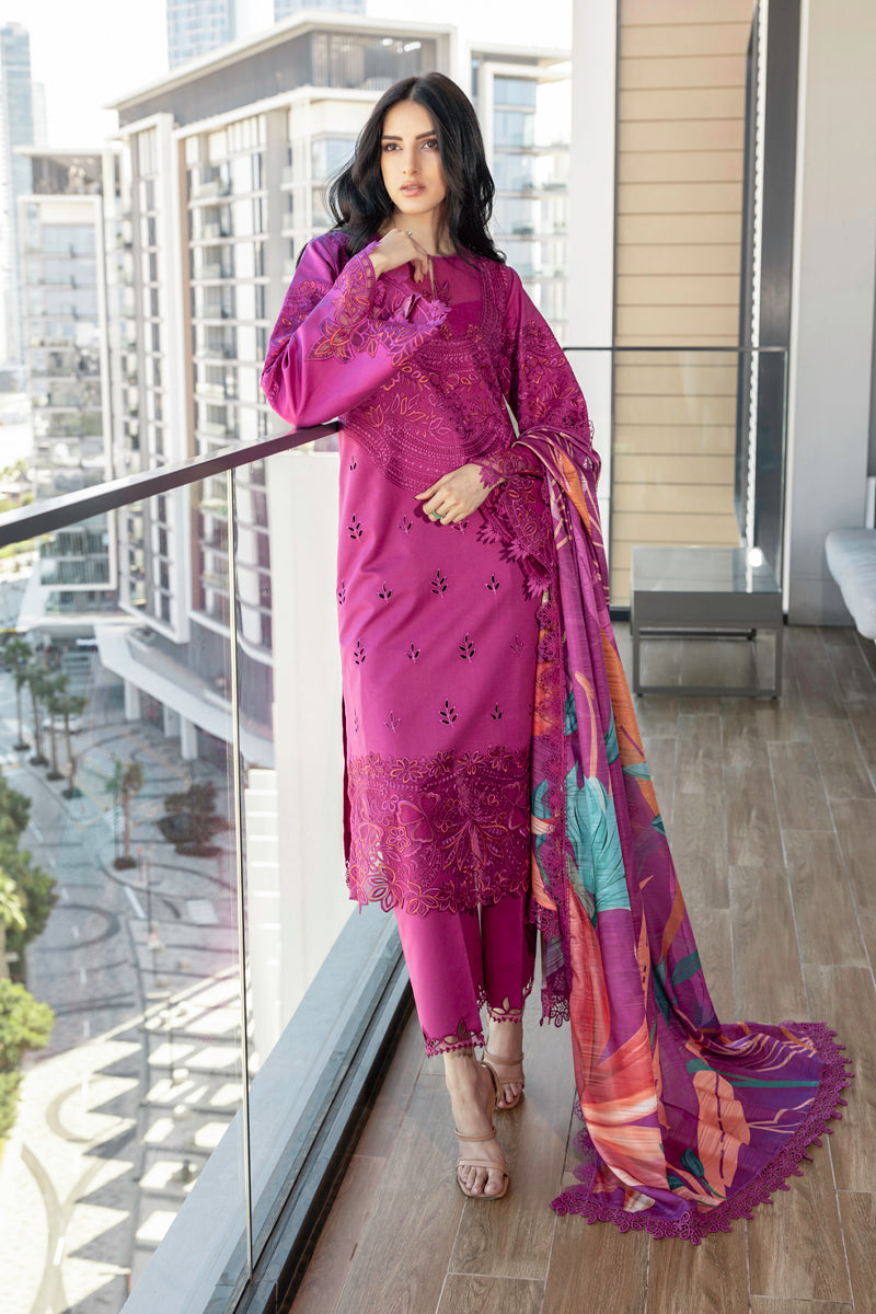 Rangrasiya | Carnation Summer Edit 25 | Mahra S Magenta Lawn