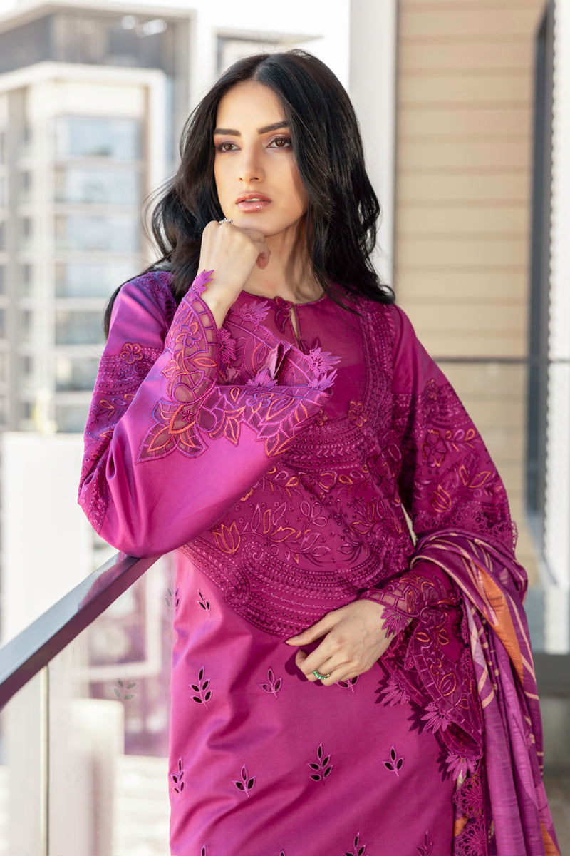 Rangrasiya | Carnation Summer Edit 25 | Mahra M Magenta Lawn