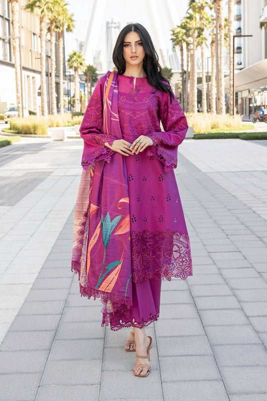 Rangrasiya | Carnation Summer Edit 25 | Mahra XS Magenta Lawn