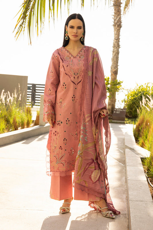 Rangrasiya | Carnation Summer Edit 25 | Orchid XS Tea Pink Lawn