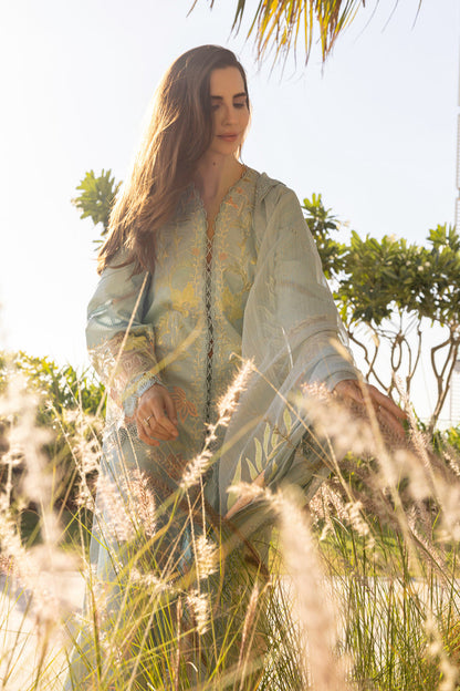 Rangrasiya | Carnation Summer Edit 25 | Ocean XL Sky Blue Lawn