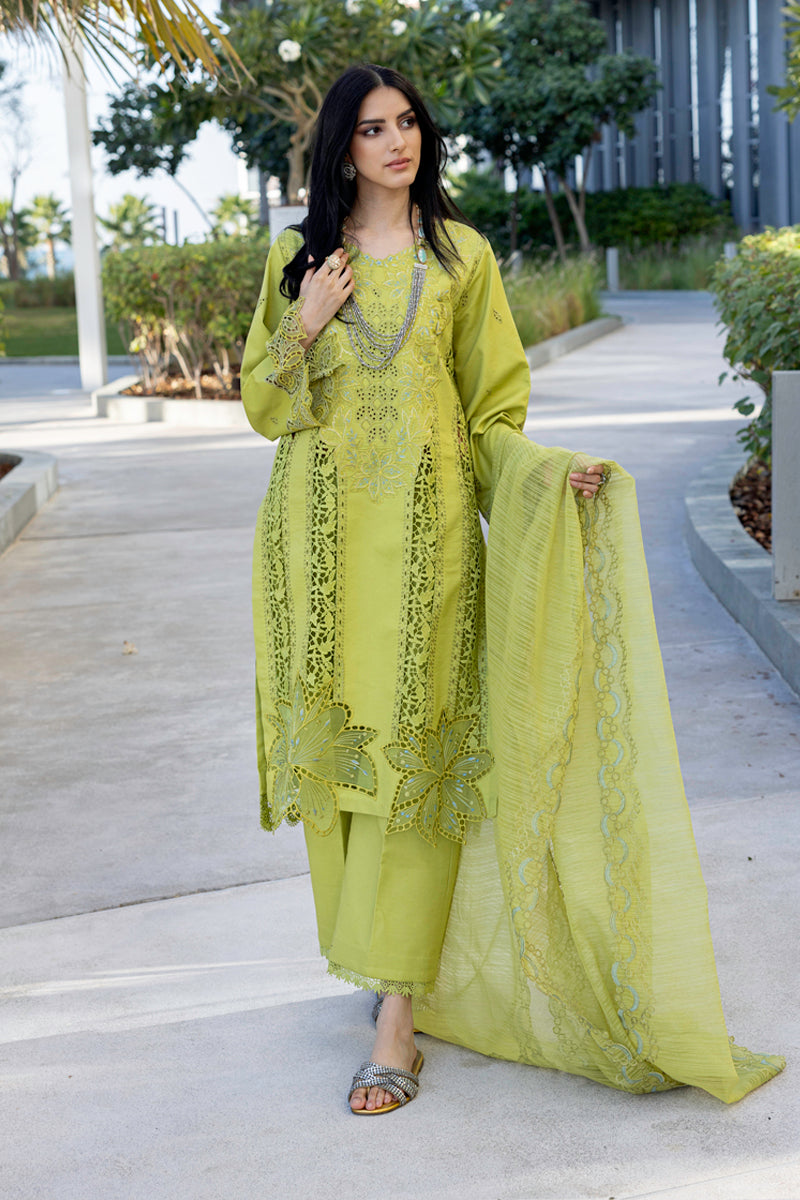 Rangrasiya | Carnation Summer Edit 25 | Aaleen S Lime Lawn