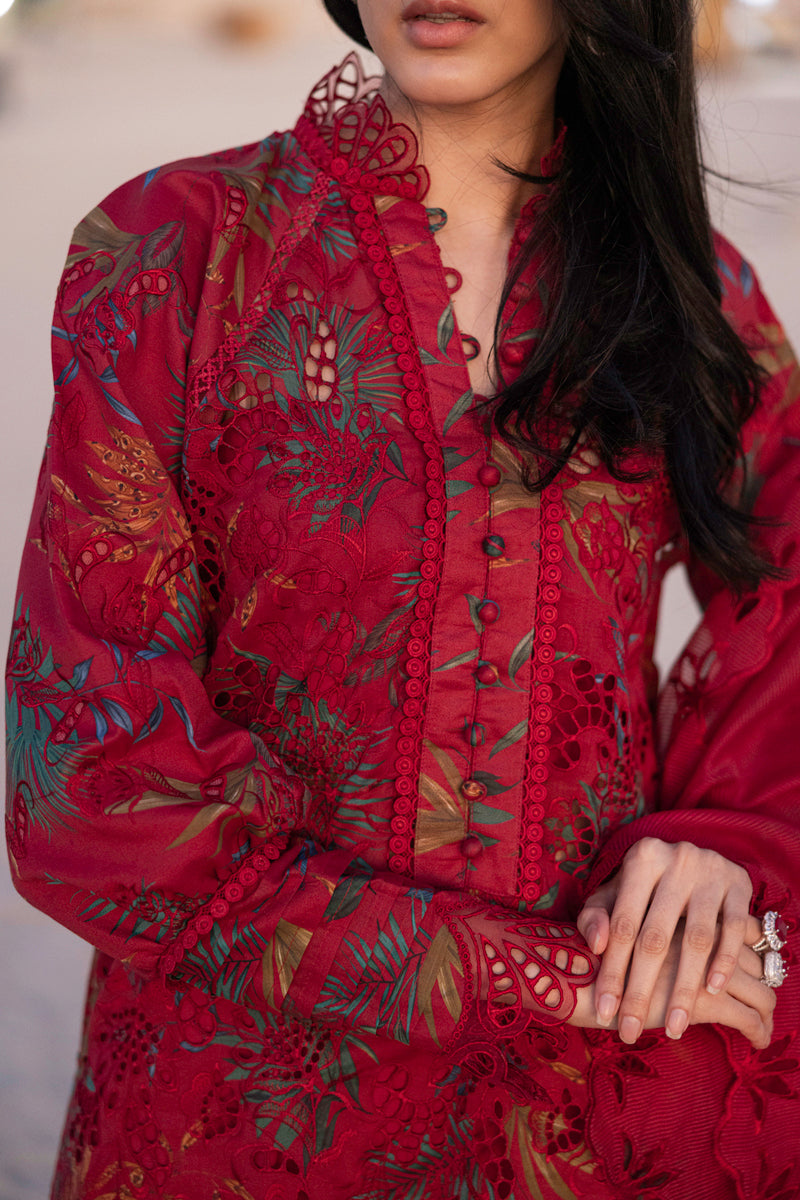 Rangrasiya | Carnation Summer Edit 25 | Scarlet M Red Lawn