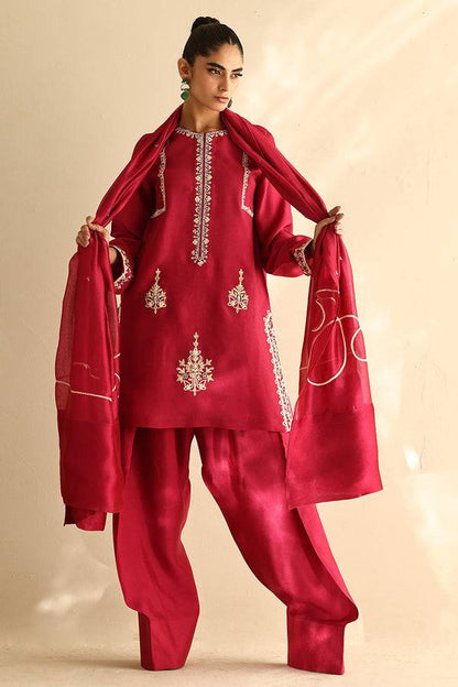 Sana Abbas | Mor Luxe | CHERRY BLOSSOM - Pakistani Designer Dress - by Sana Abbas - Type : Ladies Clothes - 100% Original at Saira Sultan