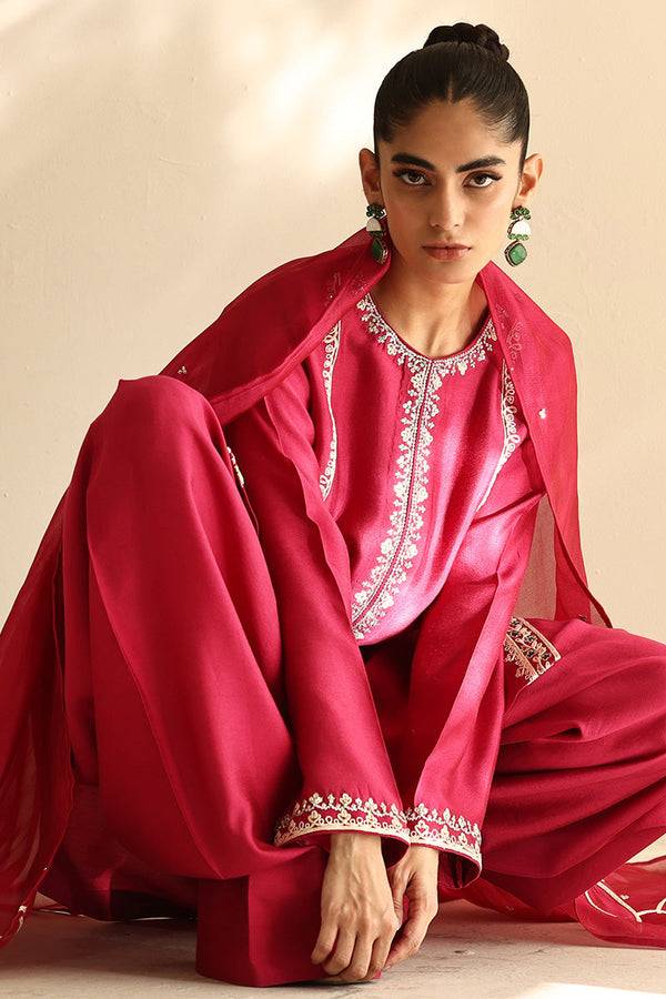 Sana Abbas | Mor Luxe | CHERRY BLOSSOM - Pakistani Designer Dress - by Sana Abbas - Type : Ladies Clothes - 100% Original at Saira Sultan