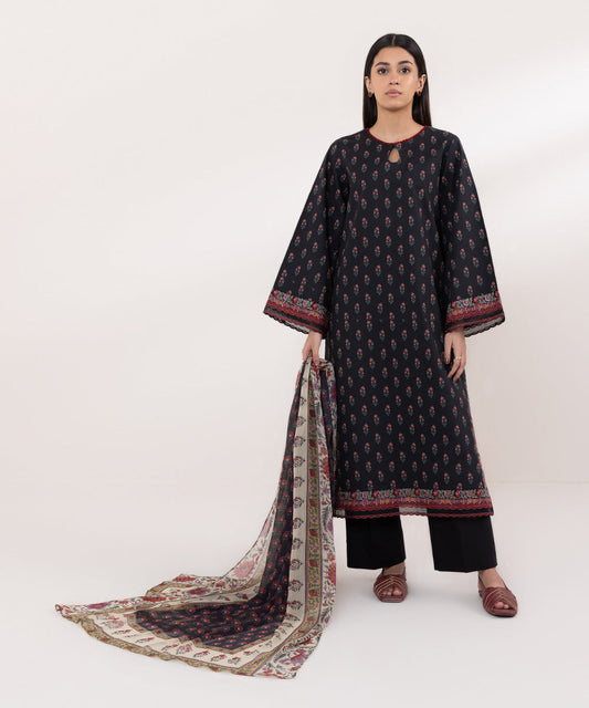 Sapphire | Intermix 2024 | Cambric Suit S-03 - Pakistani Designer Dress - by Sapphire | Type: Casuals - 100% Original at Saira Sultan