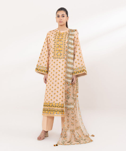 Sapphire | Intermix 2024 | Cambric Suit S-06 - Pakistani Designer Dress - by Sapphire | Type: Casuals - 100% Original at Saira Sultan