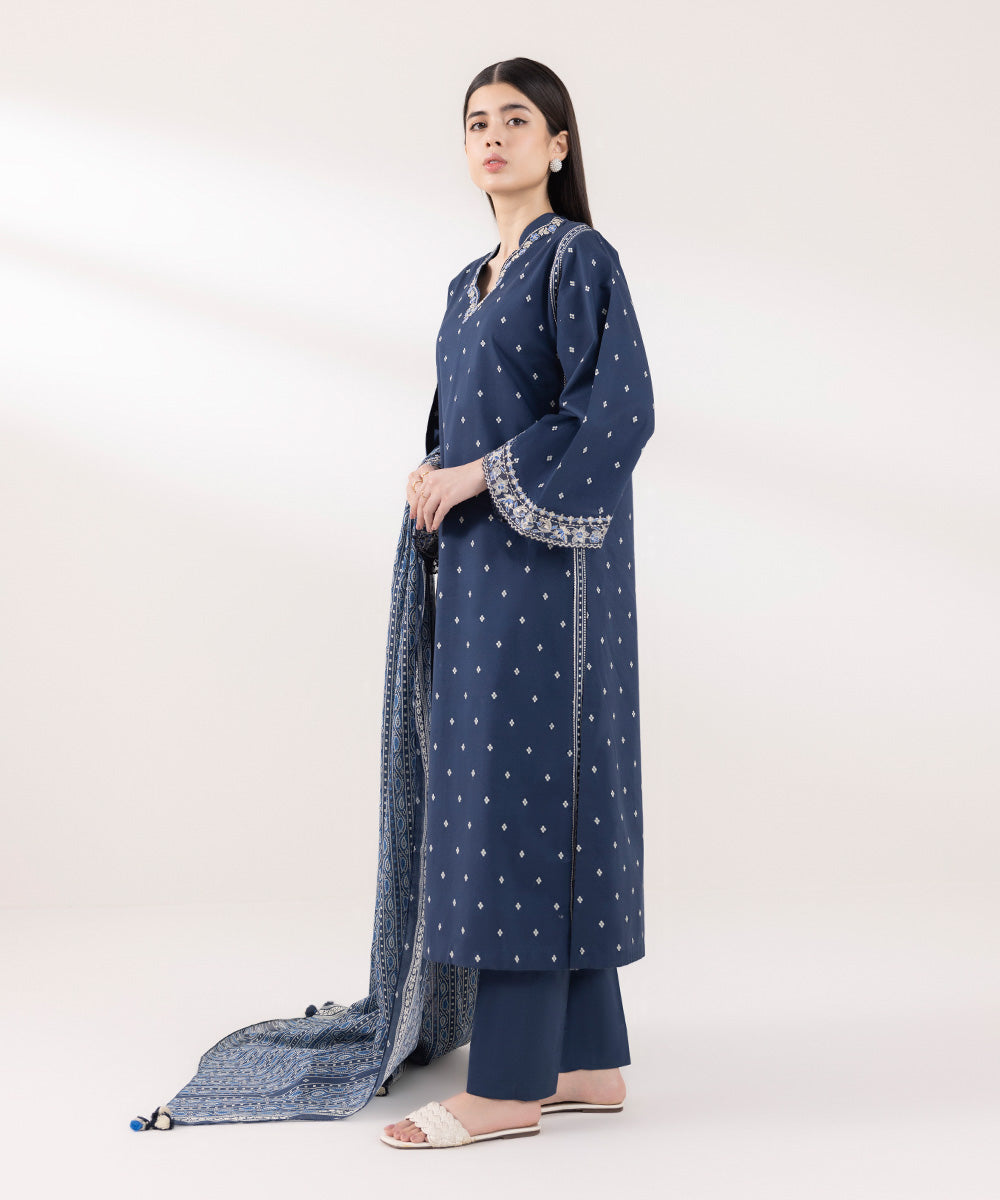 Sapphire | Intermix 2024 | Cambric Suit S-38 - Pakistani Designer Dress - by Sapphire | Type: Casuals - 100% Original at Saira Sultan