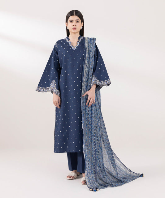 Sapphire | Intermix 2024 | Cambric Suit S-38 - Pakistani Designer Dress - by Sapphire | Type: Casuals - 100% Original at Saira Sultan