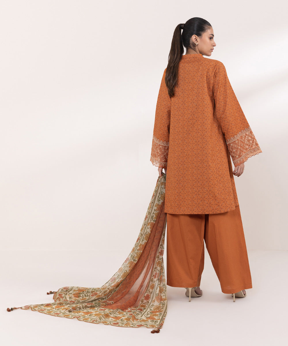 Sapphire | Intermix 2024 | Cambric Suit S-07 - Pakistani Designer Dress - by Sapphire | Type: Casuals - 100% Original at Saira Sultan