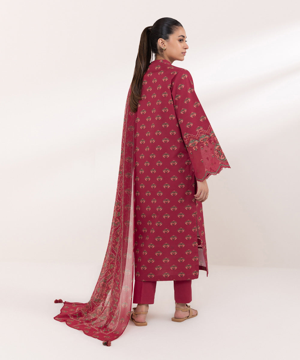 Sapphire | Intermix 2024 | Cambric Suit S-08 - Pakistani Designer Dress - by Sapphire | Type: Casuals - 100% Original at Saira Sultan