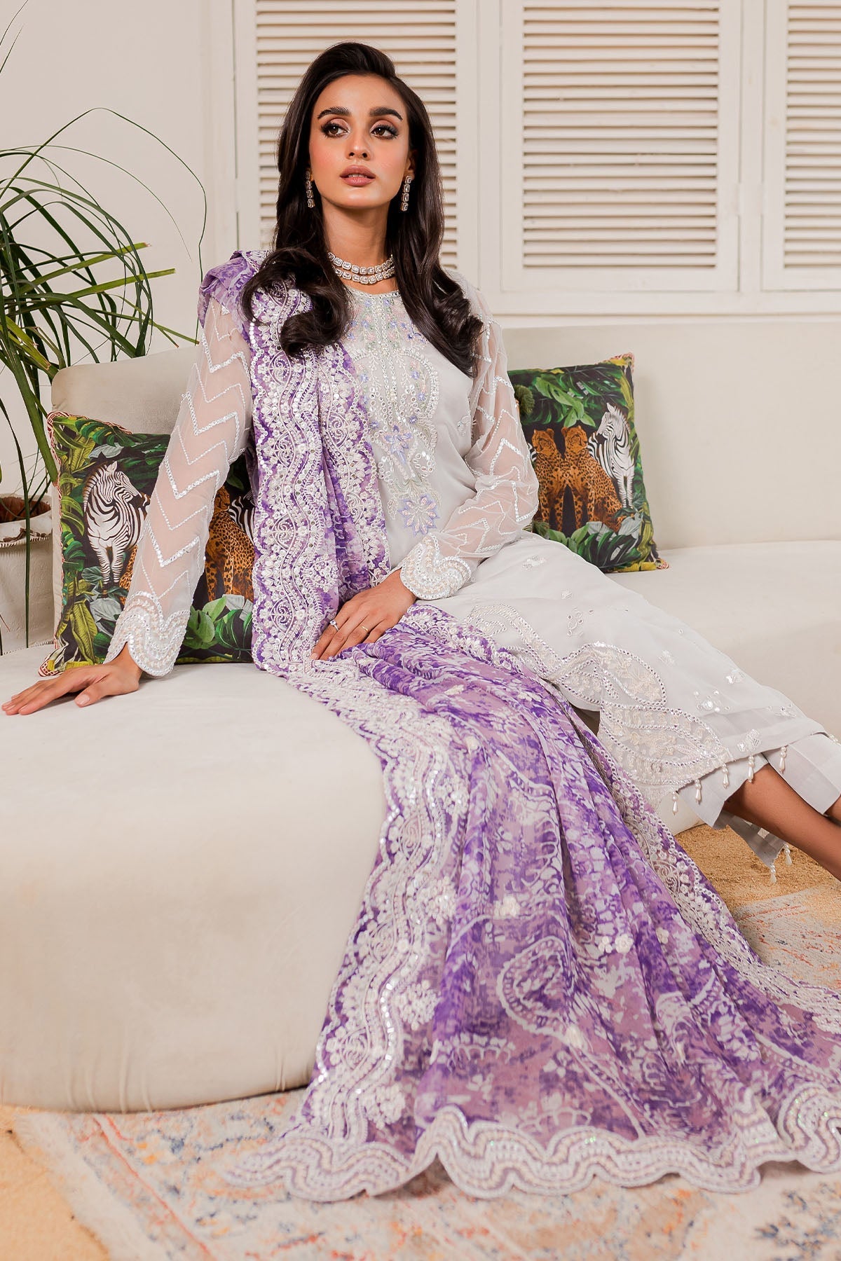 Nureh | Fancy Formals | NP-397 - Pakistani Designer Dress - by Nureh - Type : Ladies Clothes - 100% Original at Saira Sultan