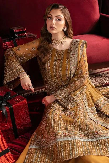 Nureh | Elanora Formals 24 | Crimson - Pakistani Designer Dress - by Nureh | Type: Formal - 100% Original at Saira Sultan