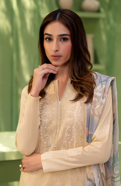 Seran | Artisan Lawn 25 | SOLEIL M Pale Peach Lawn