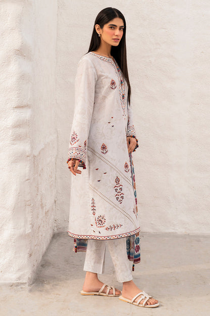 Jazmin | Summer Lawn 25 | USE-9126 S Off White Lawn