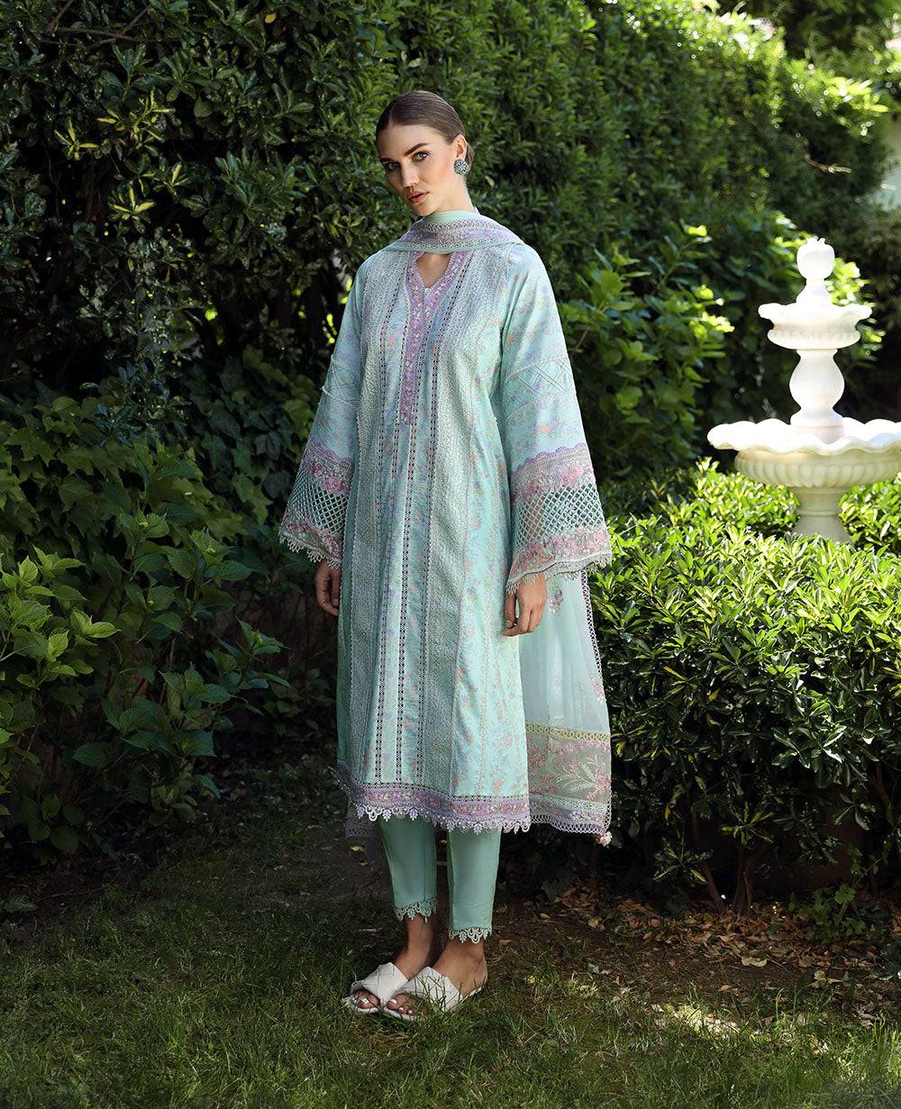 Republic Womenswear | Aylin Summer Lawn 24 | Rosa (D8-A) - Pakistani Designer Dress - by Republic Womenswear | Type: Luxury - 100% Original at Saira Sultan