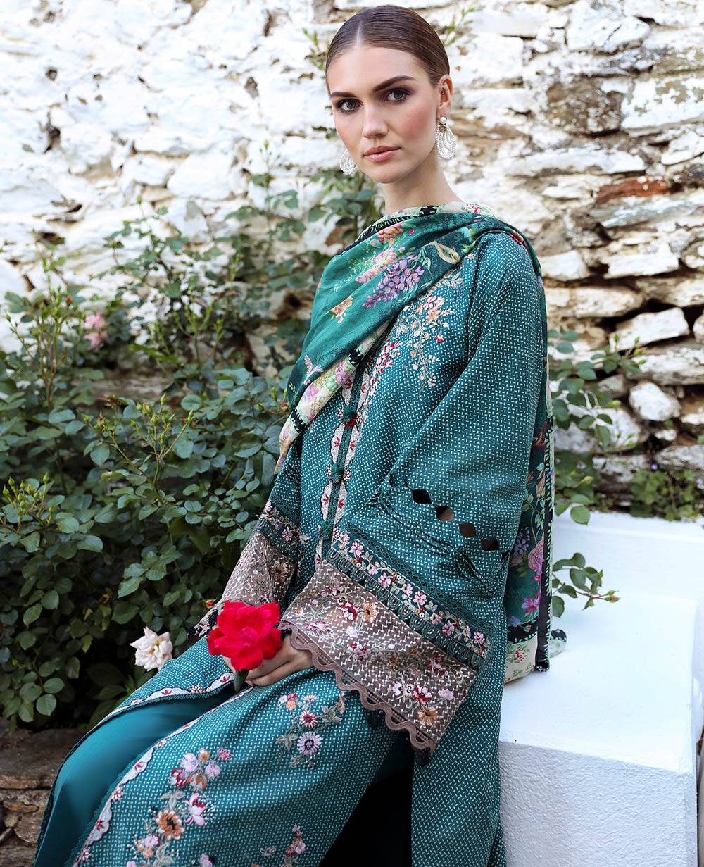 Republic Womenswear | Aylin Summer Lawn 24 | Fleur (D2-B) - Pakistani Designer Dress - by Republic Womenswear | Type: Luxury - 100% Original at Saira Sultan