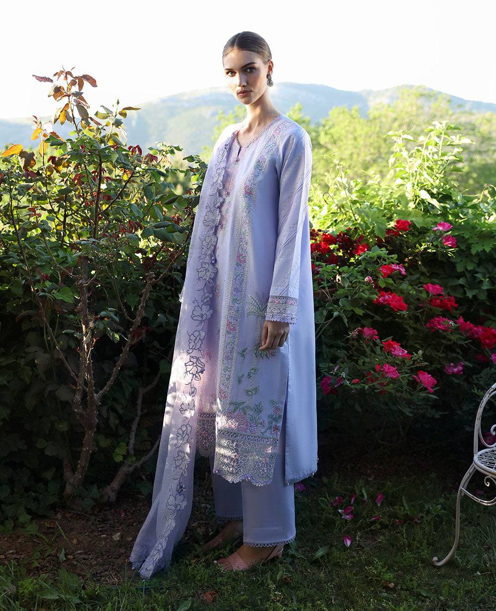 Republic Womenswear | Aylin Summer Lawn 24 | Meleze (D4-A) - Pakistani Designer Dress - by Republic Womenswear | Type: Luxury - 100% Original at Saira Sultan