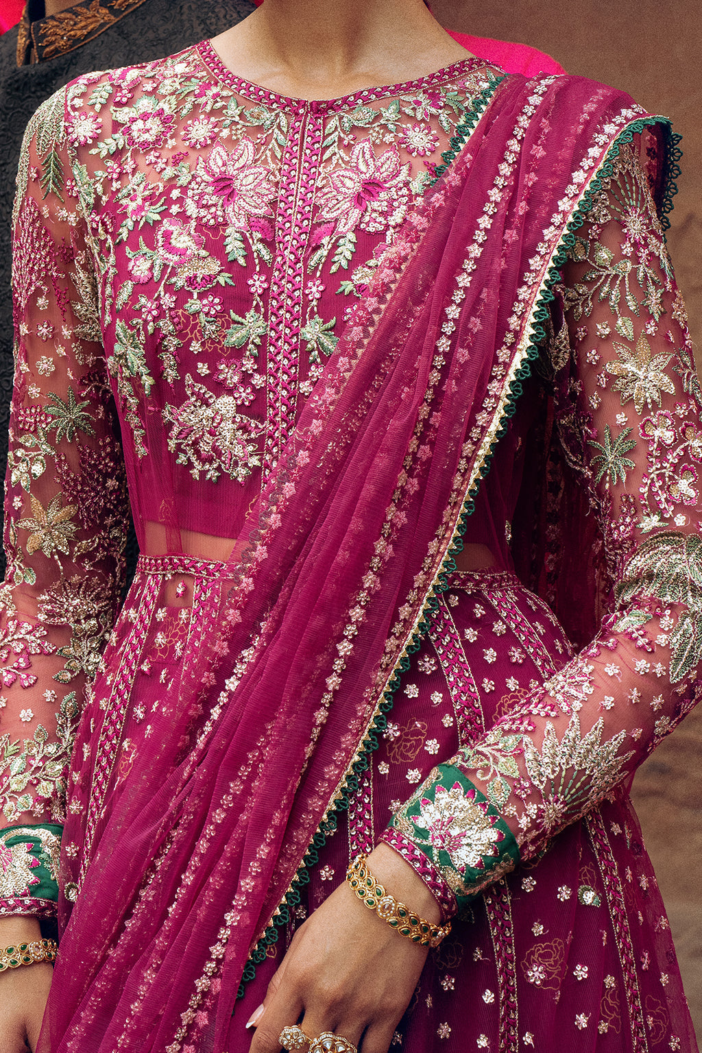 Vanya | Celestia Wedding Formals | CS-05 - Pakistani Designer Dress - by Vanya | Type: Bridal - 100% Original at Saira Sultan