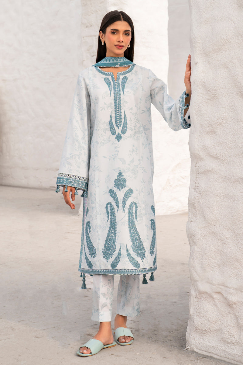 Jazmin | Summer Lawn 25 | USE-9118 XS Off White Lawn