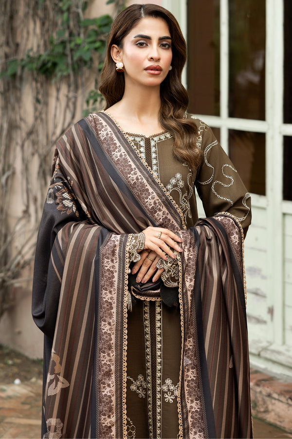 Farasha | Eminence Khaddar 25 | Stonepetal by Farasha - Designer Dress - Type : Ladies Clothes - Available at Saira Sultan - 100% Original 