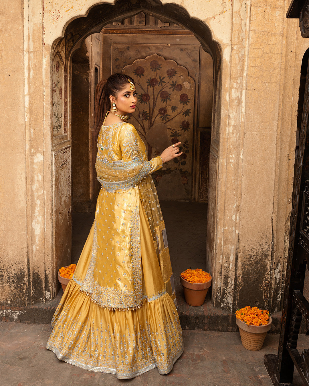 Faiza Saqlain | Nira Festive | Sozan - Pakistani Designer Dress - by Faiza Saqlain | Type: Bridal - 100% Original at Saira Sultan