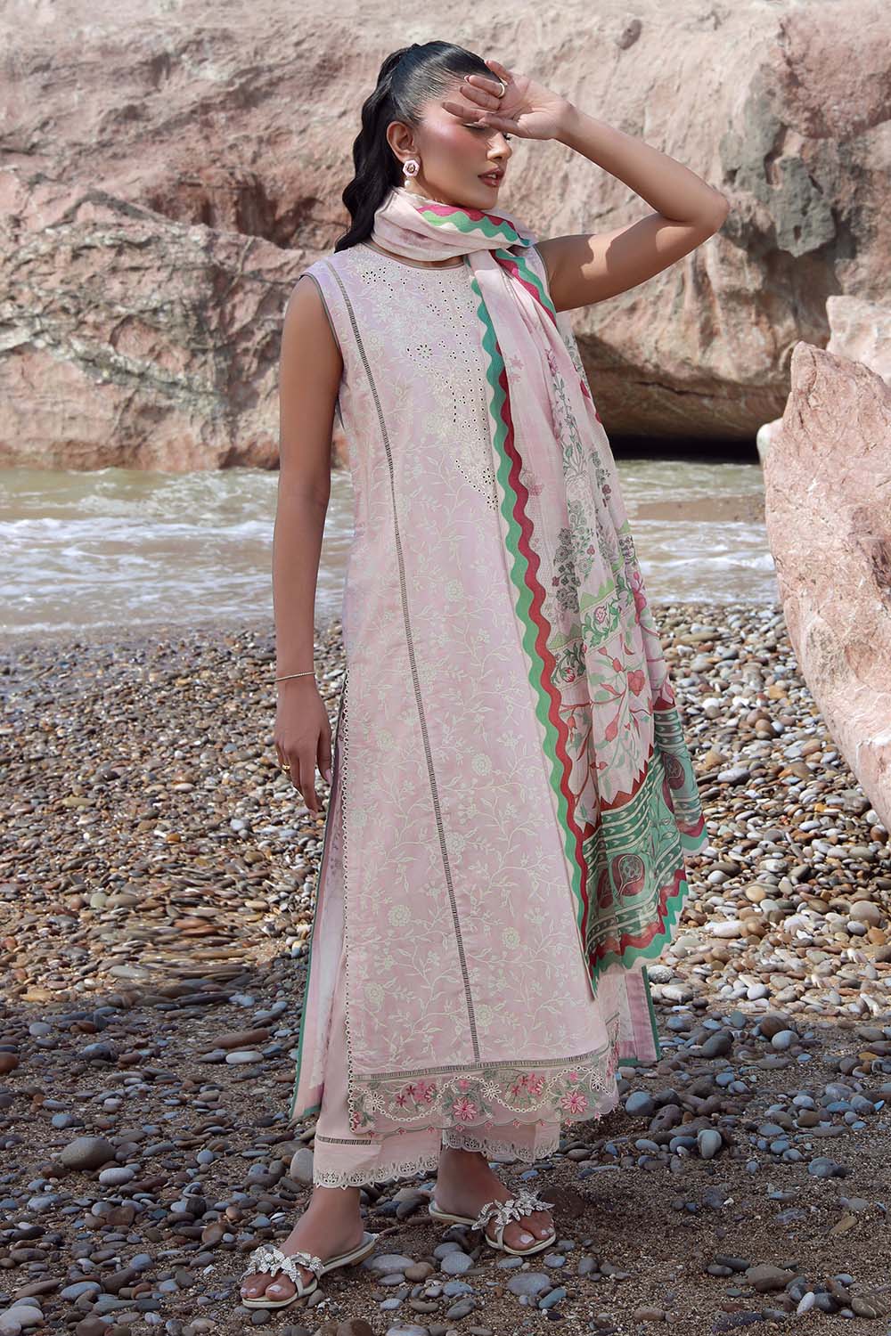 Seran | Afsanah Lawn 25 | INSA XS Lawn Lavender Pinocchio