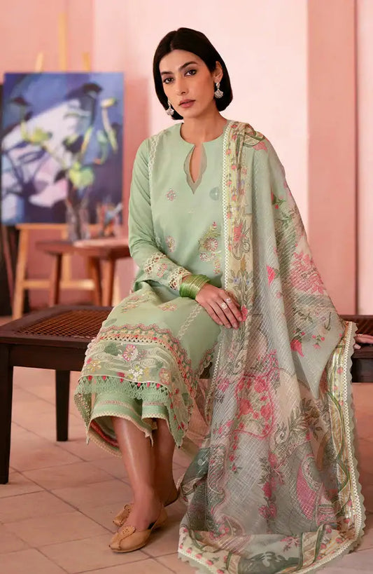 Seran | Jahaan Eid Edit 24 | Dure - Pakistani Designer Dress - by Seran | Type: Luxury - 100% Original at Saira Sultan