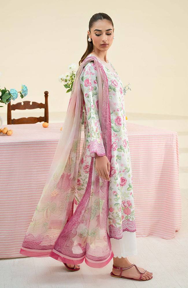 Seran | Daffodils Lawn 24 | Freya - Pakistani Designer Dress - by Seran | Type: Casuals - 100% Original at Saira Sultan