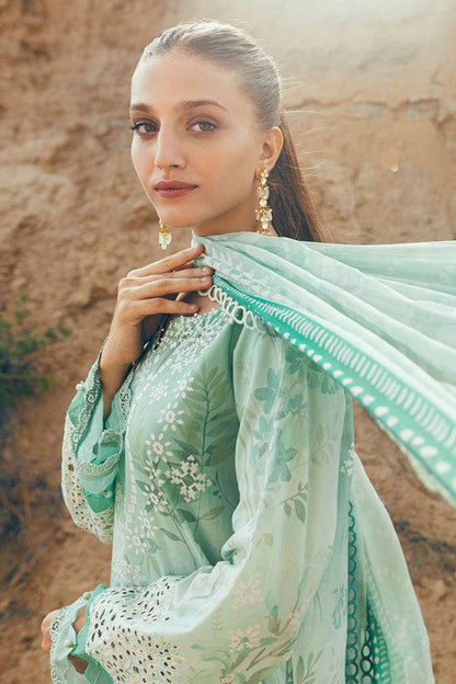 Nureh | Gardenia Lawn 24 | N-01 - Pakistani Designer Dress - by Nureh | Type: Luxury - 100% Original at Saira Sultan