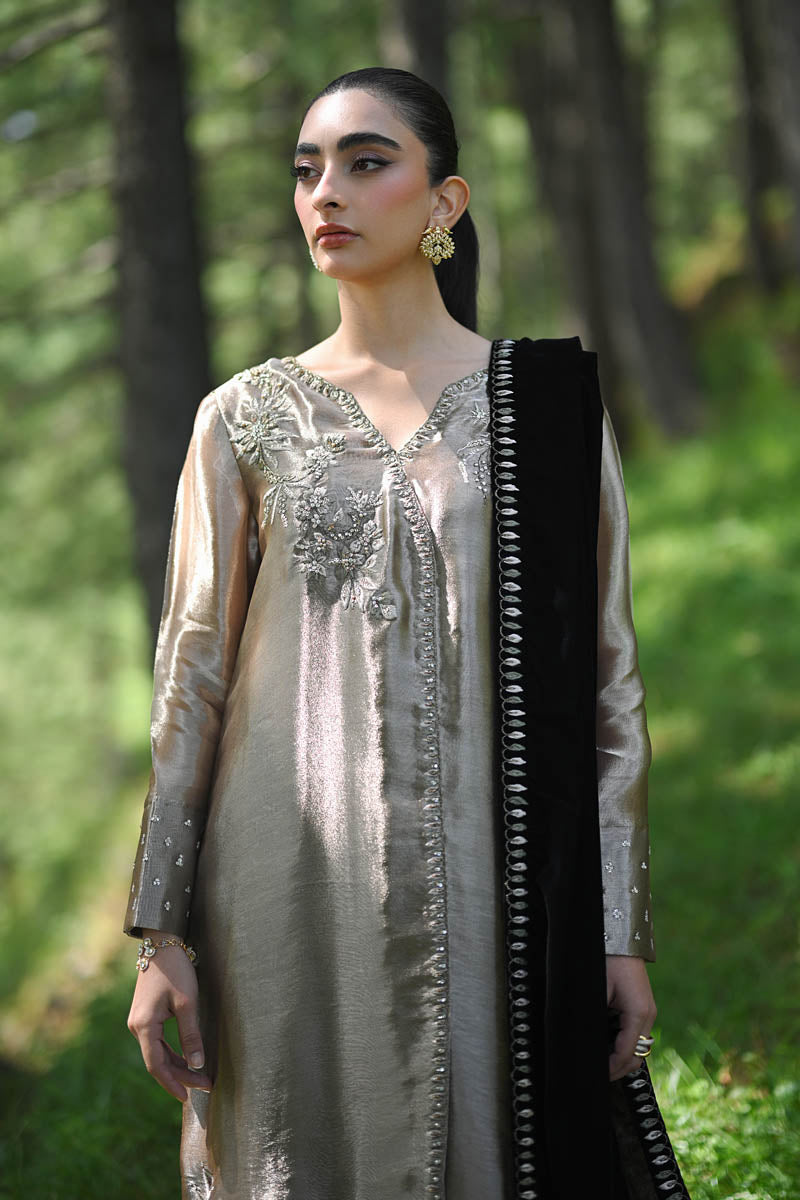 Hue Pret | Farasha Luxury Winter | Melek M Desert Sand Pure Tissue