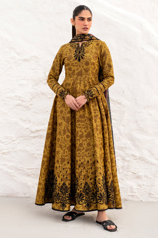 Jazmin | Ready to Wear 25 | RTW - 1176 XS Mustard Yellow Lawn