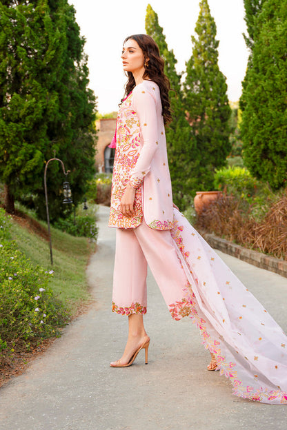Enzo | Leia Silk Pret | Lauren L Light Pink Korean Raw Silk