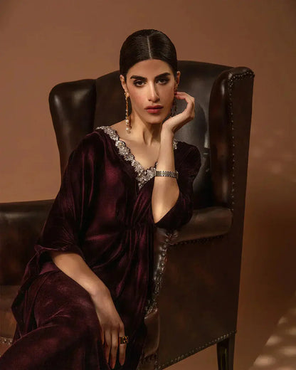 Faiza Saqlain | Aleira Evening Edit 24 | Adiba - Pakistani Designer Dress - by Faiza Saqlain | Type: Formal - 100% Original at Saira Sultan