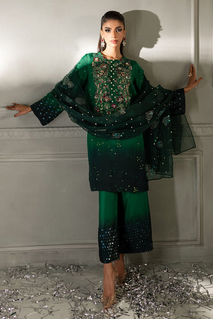 Nureh | Tiny Twinkles | Ruby Rush TW-09 M Emerald Green Silk