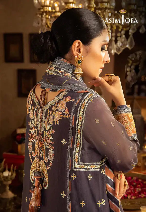 Asim Jofa | Velvet Festive 23 | AJVF-04 - Pakistani Designer Dress - by Asim Jofa | Type: Formal - 100% Original at Saira Sultan