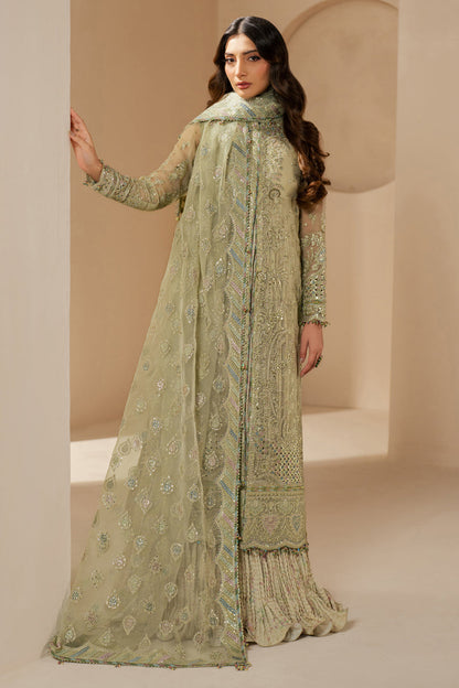 Jazmin | Wedding Formals | WF'25-07 XL Mint Green Chiffon