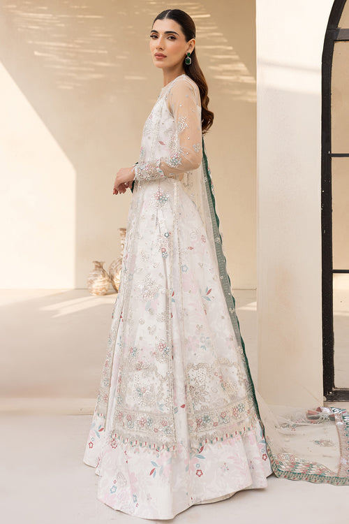 Farasha | Lu Zella Premium Formals 25 | Moonlight Mist - Pakistani Designer Dress - by Farasha - Type : Ladies Clothes - 100% Original at Saira Sultan