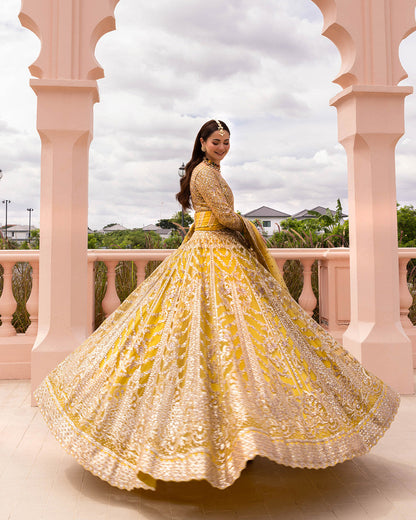 Faiza Saqlain | Neorah Wedding Festive 24| Melita - Pakistani Designer Dress - by Faiza Saqlain | Type: Bridal - 100% Original at Saira Sultan