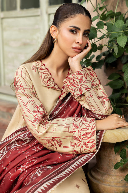 Farasha | Eminence Khaddar 25 | Sunrose by Farasha - Designer Dress - Type : Ladies Clothes - Available at Saira Sultan - 100% Original 