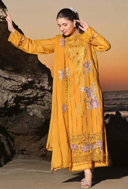 Humdum | Afsoon Lawn 24 | D06 - Pakistani Designer Dress - by HumDum | Type: Luxury - 100% Original at Saira Sultan