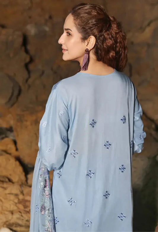 Humdum | Afsoon Lawn 24 | D10 - Pakistani Designer Dress - by HumDum | Type: Luxury - 100% Original at Saira Sultan