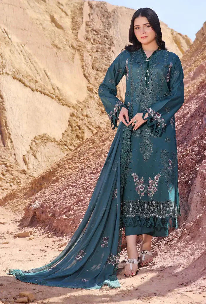 Humdum | Afsoon Lawn 24 | D03 - Pakistani Designer Dress - by HumDum | Type: Luxury - 100% Original at Saira Sultan